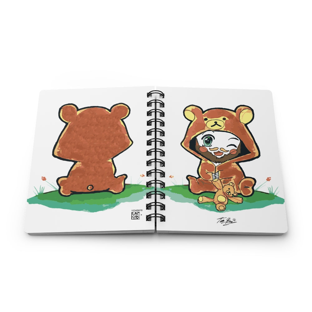 TEDDY BEAR Spiral Bound Journal