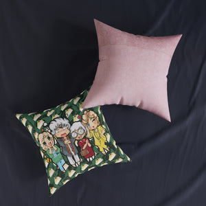 Cheesecake Friends Square Pillow