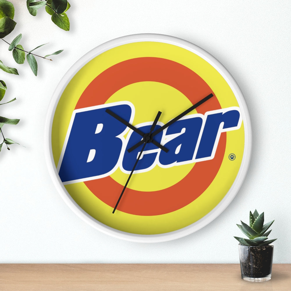 BEAR (Laundry) Wall Clock