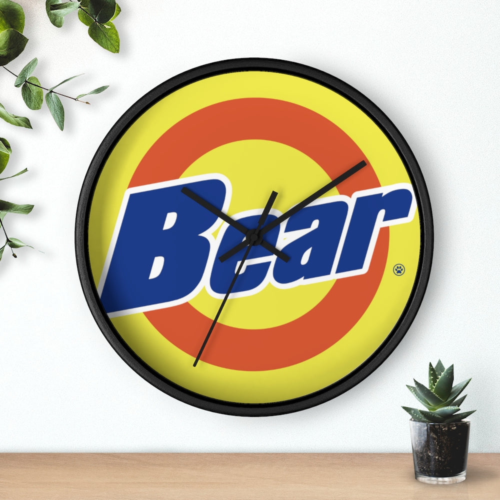BEAR (Laundry) Wall Clock